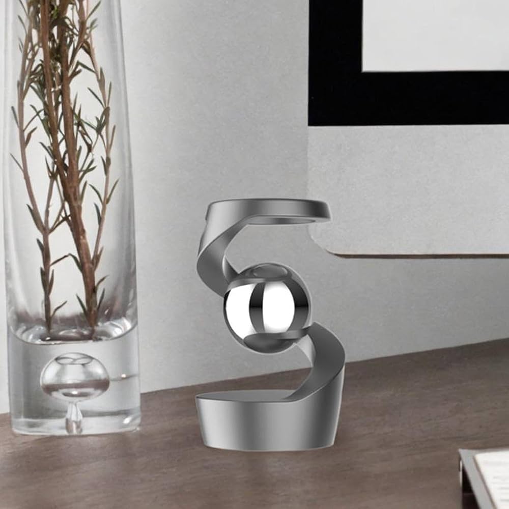 Kinetic Desk Toy, Pure Aluminum Alloy, Kinetic Motion, Desktop Display 2