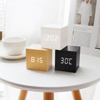 LED Alarm Clock with Intelligent Sound Control – Minimalist Digital Clock for Modern Spaces 1