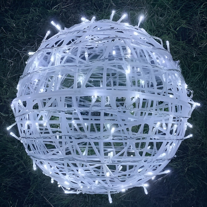 LED Ball String Lights - Weather-Resistant, Battery-Powered Ambiance 8