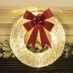 LED Bow Garland Lights - 400 LEDs for Festive Indoor & Outdoor Decor 3