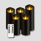 LED Candle Set - Flameless Battery Operated Candles with Remote & Timer 0