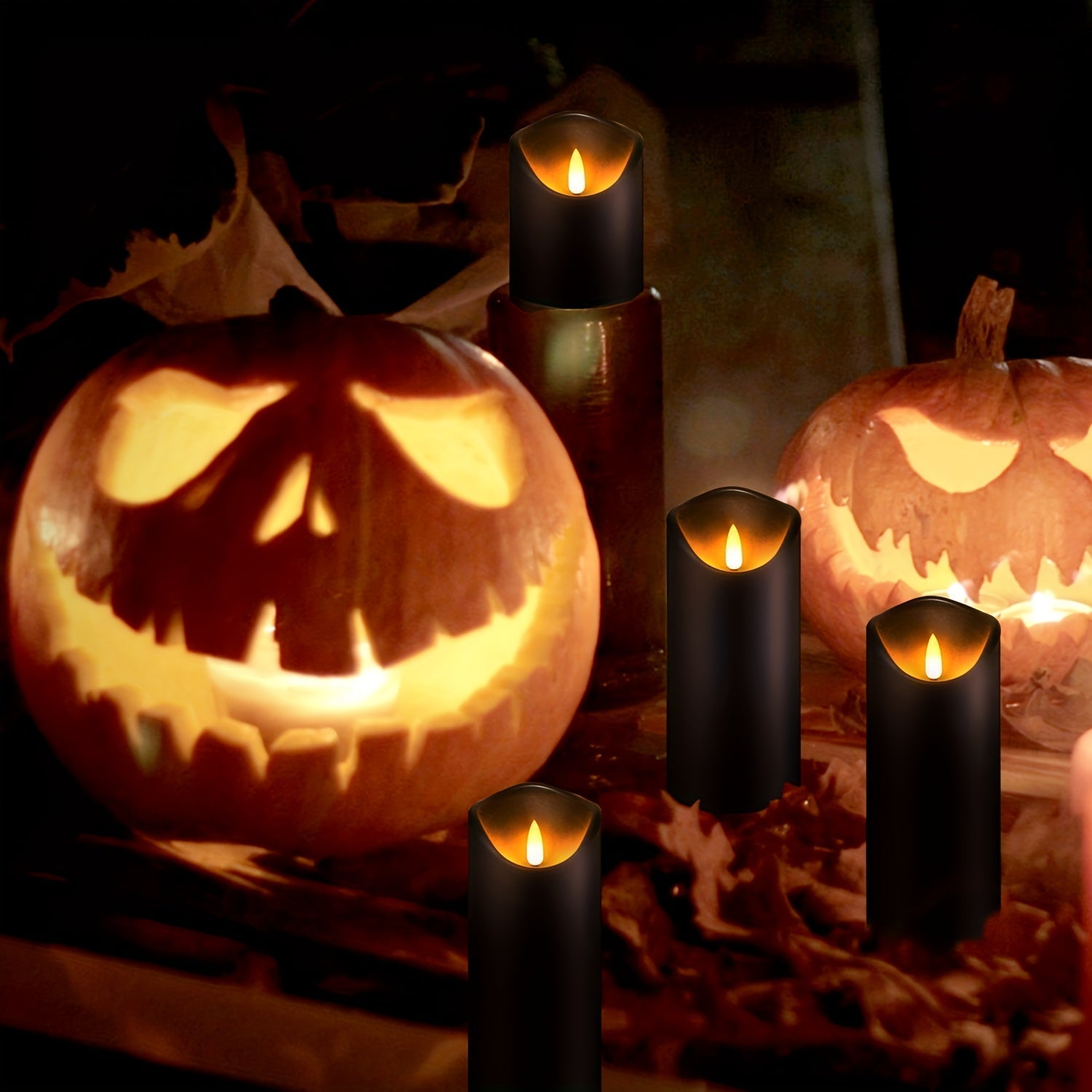 LED Candle Set - Flameless Battery Operated Candles with Remote & Timer 5