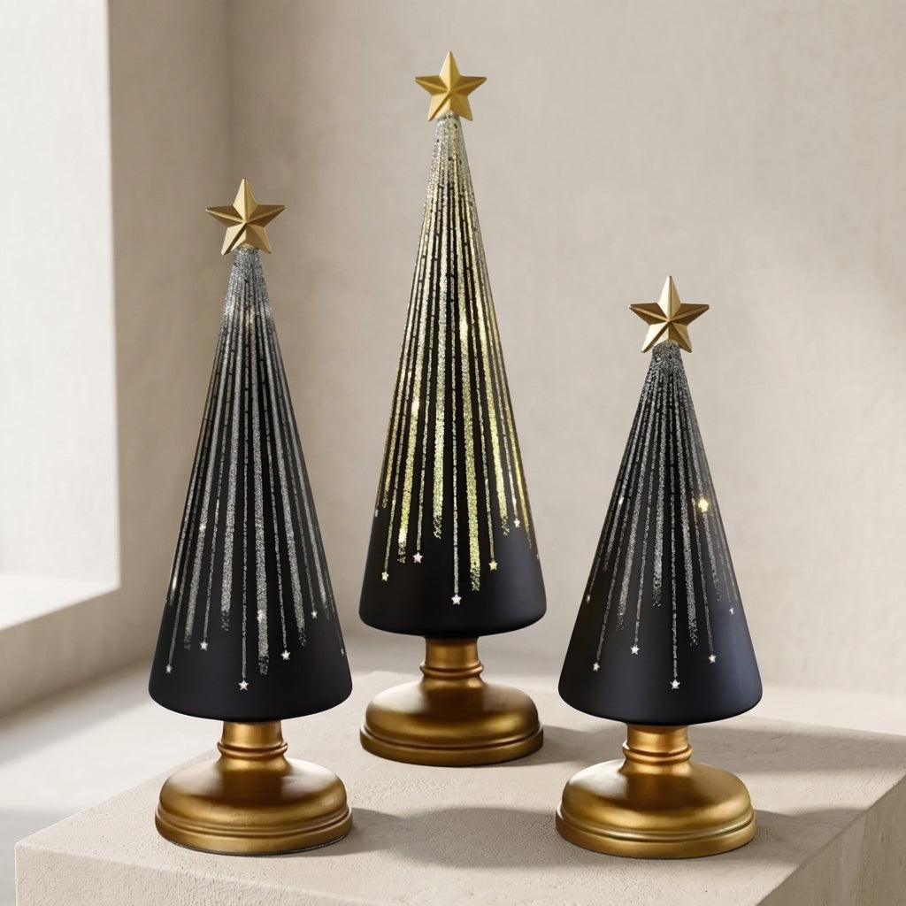 LED Christmas Tree Table Lamp with Star Touch Control 1