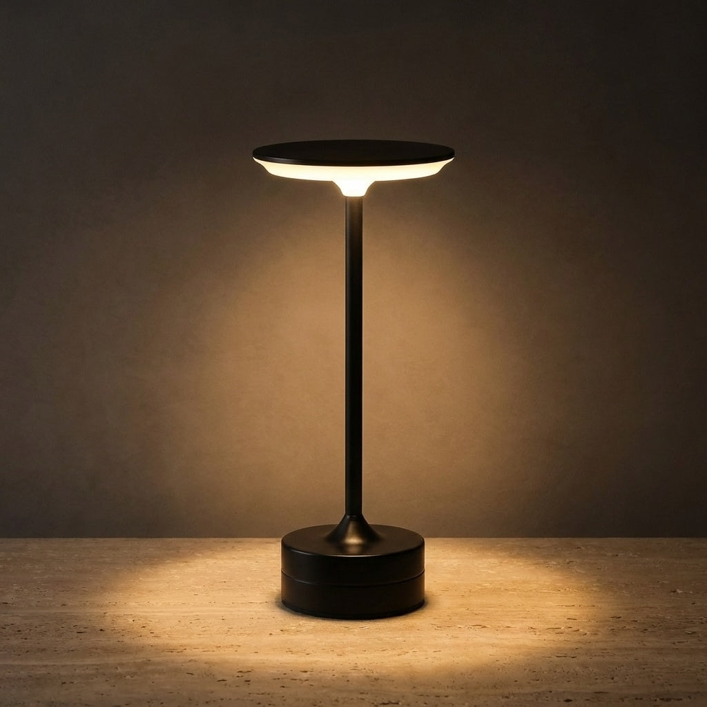 LED Cordless Table Lamp - USB Rechargeable with Adjustable Brightness 1