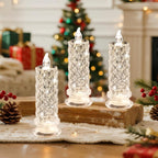 LED Crystal Candle Lights - Flameless, Waterproof, Color-Changing Ambiance 6