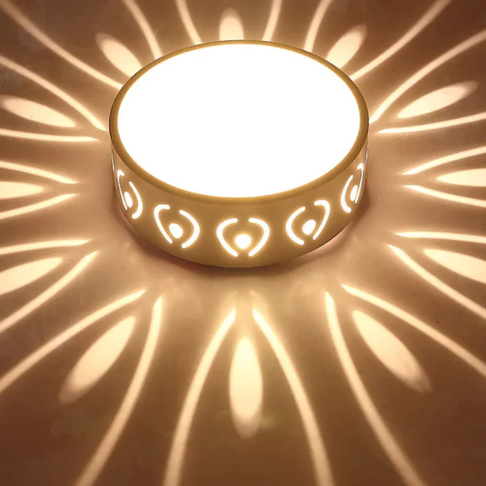 LED Crystal Flush Mount Ceiling Light - Energy Efficient & Elegant Design 0