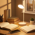 LED Desk Lamp - Cordless & Rechargeable with 3-Level Touch Dimmer 0