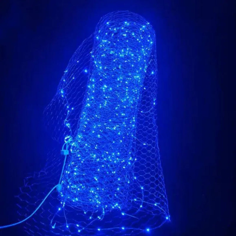 LED Fishing Net Fairy Lights - Flexible Outdoor String Lights for Ambiance 7