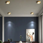 LED Flush Mount Ceiling Light - Durable Copper, Modern Minimalist Design 4