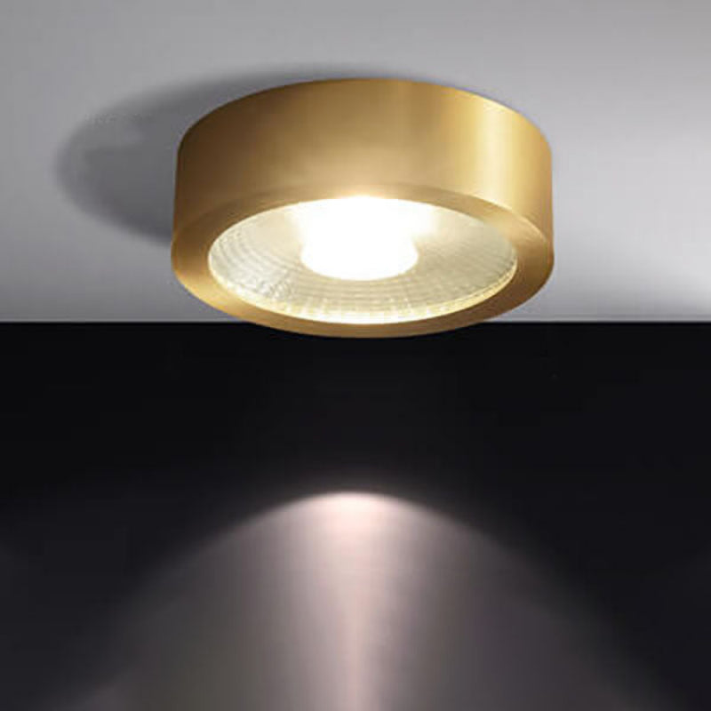 LED Flush Mount Ceiling Light - Durable Copper, Modern Minimalist Design 5