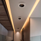LED Flush Mount Ceiling Light - Minimalist Iron Honeycomb Design, 900 Lumens 2