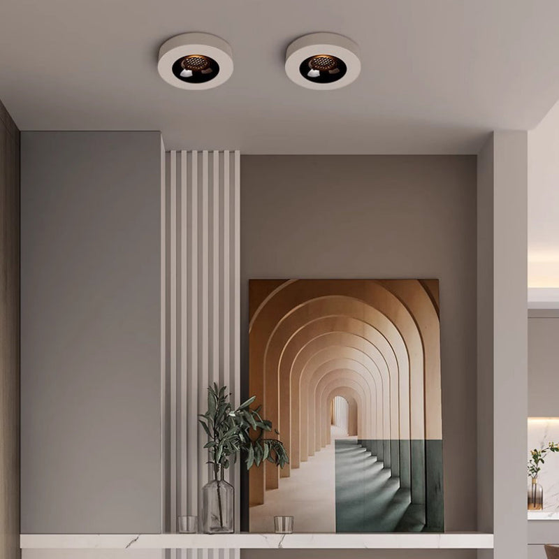 LED Flush Mount Ceiling Light - Minimalist Iron Honeycomb Design, 900 Lumens 3