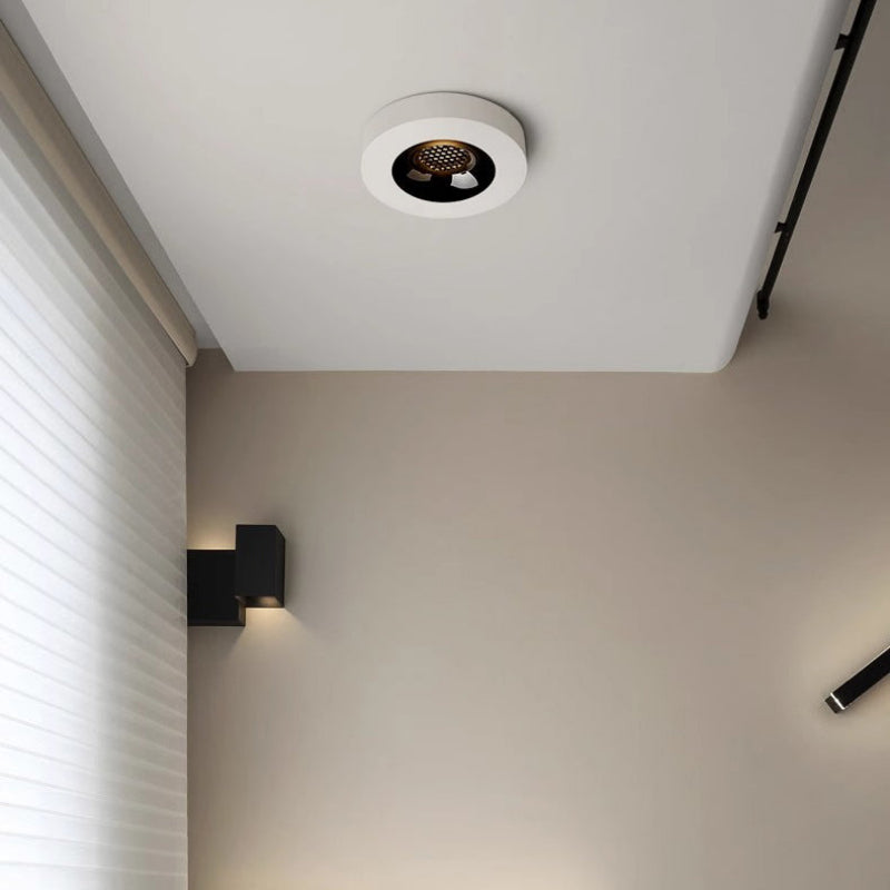 LED Flush Mount Ceiling Light - Minimalist Iron Honeycomb Design, 900 Lumens 5