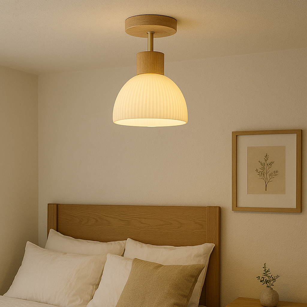 LED Flush Mount Ceiling Light - Modern Design with Soft Illumination 0