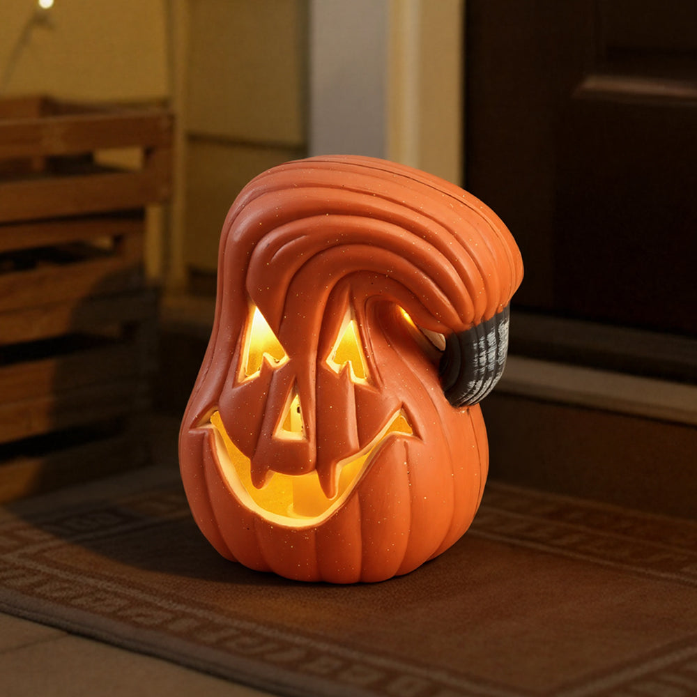 LED Halloween Pumpkin Lamp - Battery Operated Multicolor Night Light 2