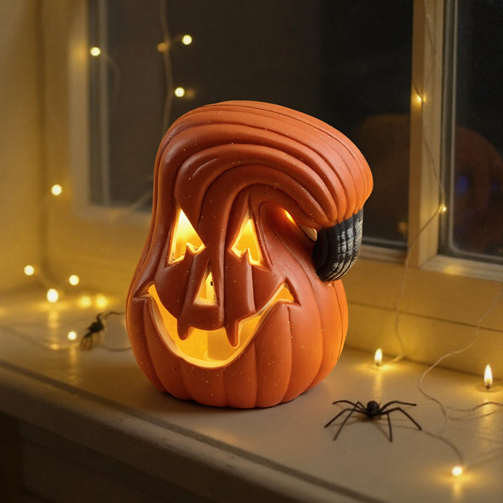 LED Halloween Pumpkin Lamp - Battery Operated Multicolor Night Light 3