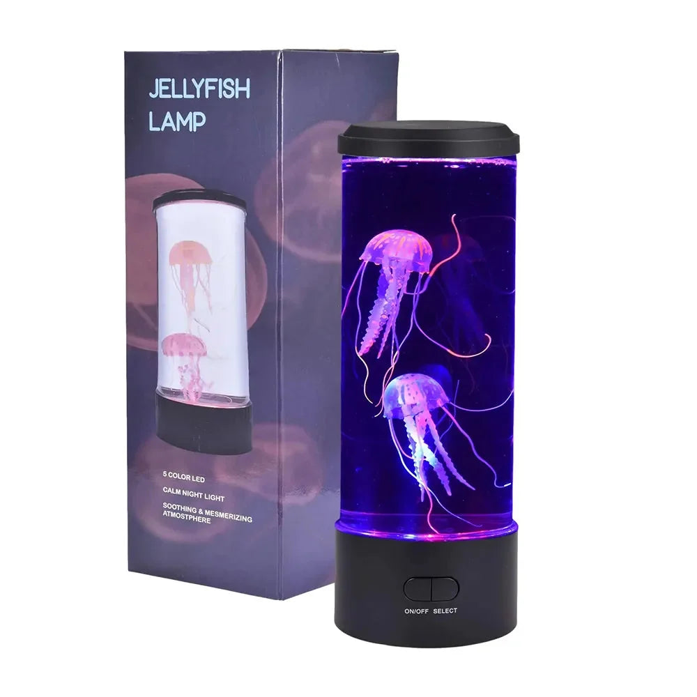 LED Jellyfish Mood Lamp - Color Changing Mood Lighting for Bedroom Relaxation 3