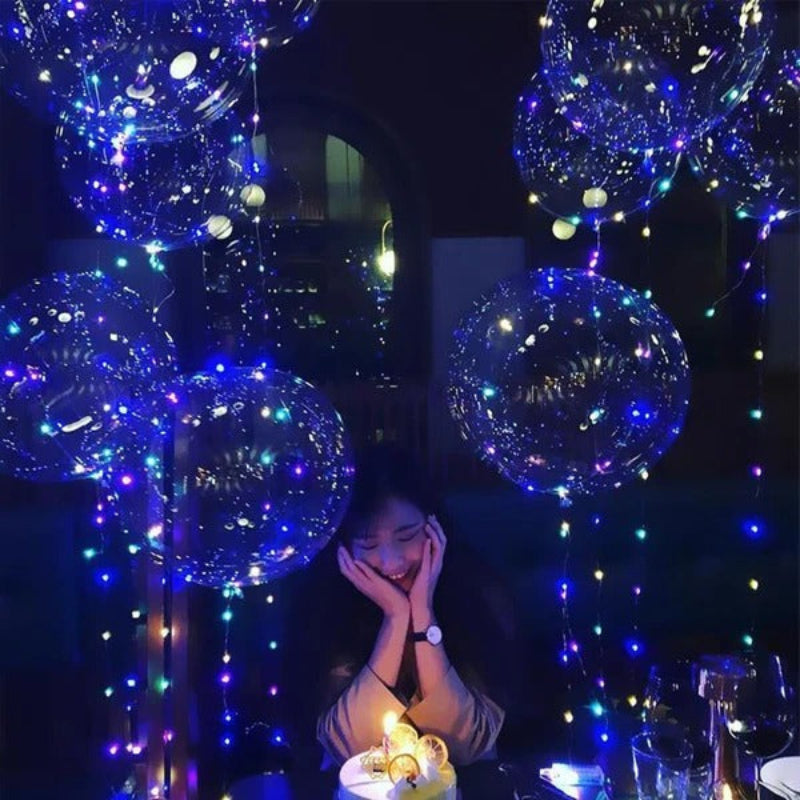 LED Light-Up Balloons - Reusable, Customizable Glow for Events 0