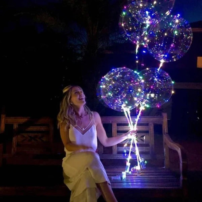 LED Light-Up Balloons - Reusable, Customizable Glow for Events 1