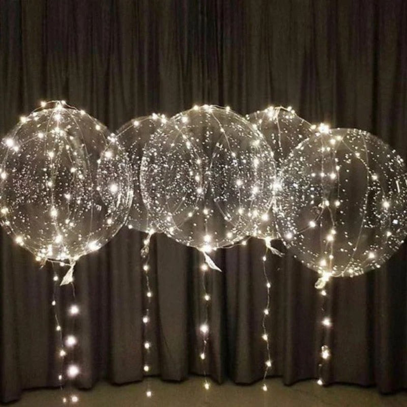 LED Light-Up Balloons - Reusable, Customizable Glow for Events 4