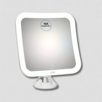 LED Magnifying Makeup Mirror - 10X Magnification & Adjustable Light 1