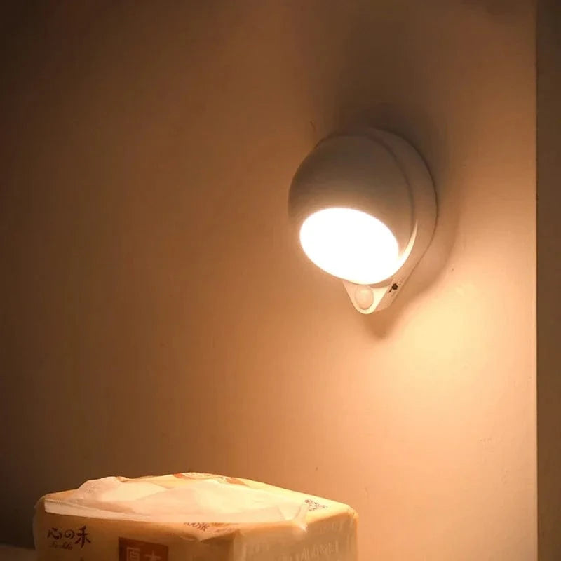 LED Motion Sensor Night Light - USB Rechargeable & Dimmable 2 Pack 3