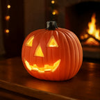 LED Pumpkin Lantern - Battery Operated Halloween Decoration for Indoor & Outdoor Use 3