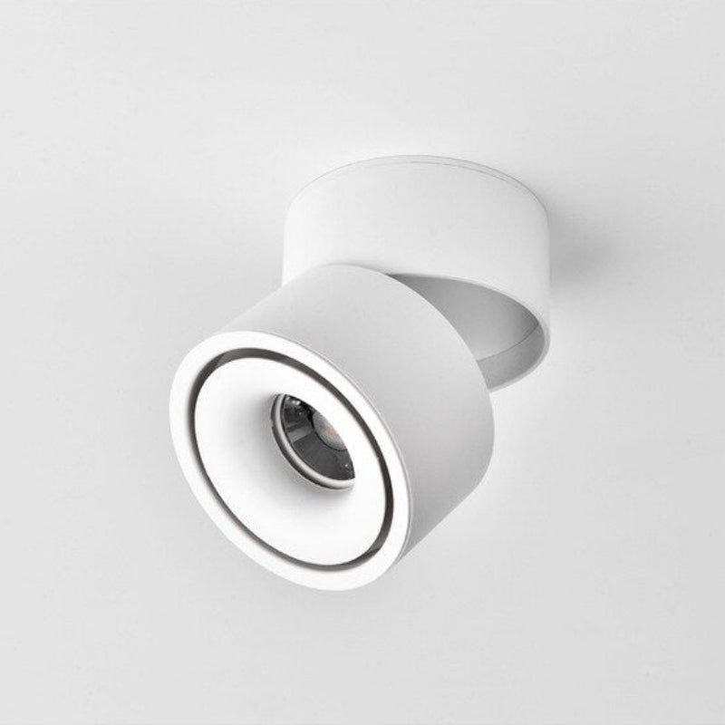 LED Spotlight 7W 12W Dimmable Adjustable Angle Surface Mounted Black 90 to 260V 4