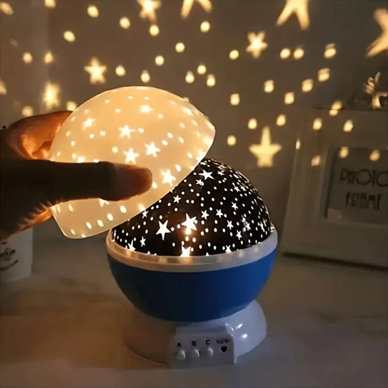 LED Star Projector Night Light - Adjustable Colors for Ambient Lighting 8