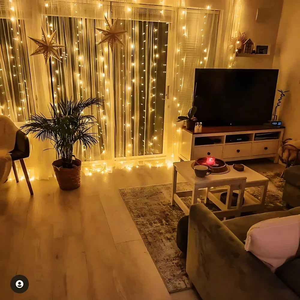LED String Lights - 8 Modes Warm White Fairy Lights for Indoor & Outdoor Use 1
