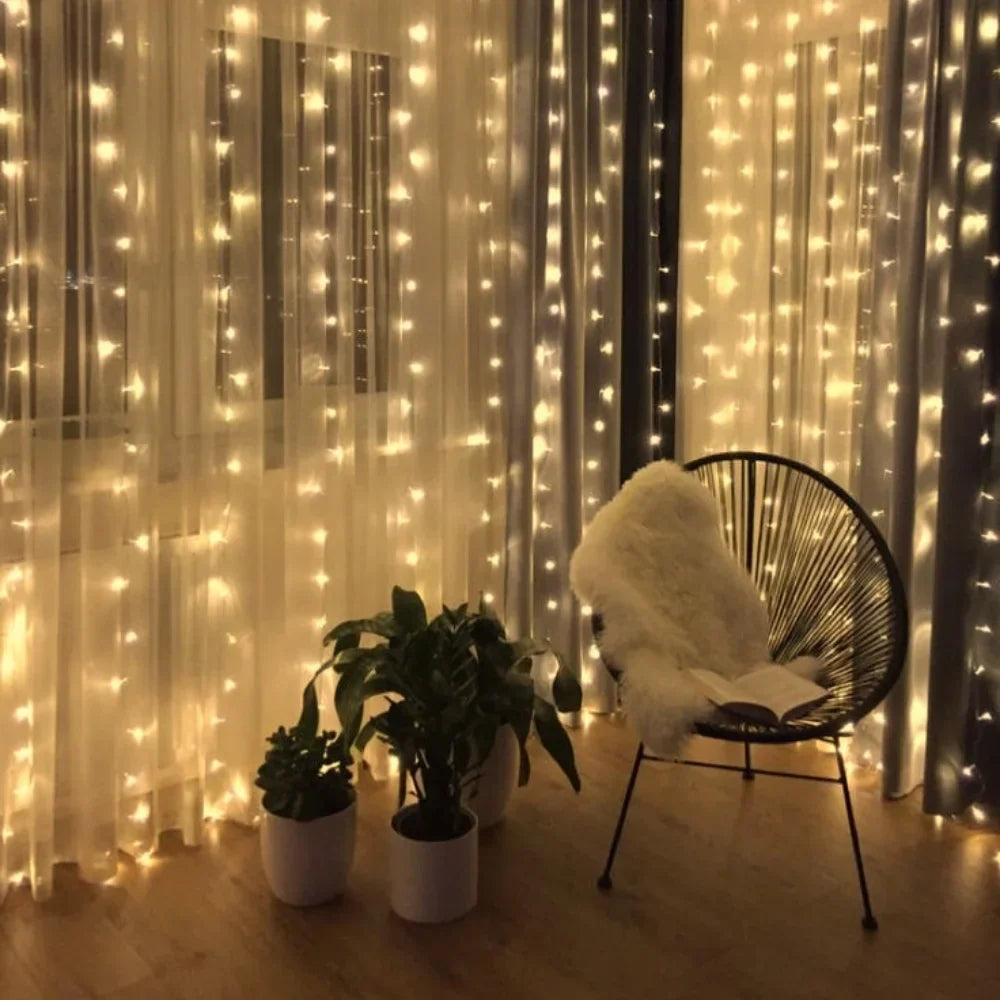 LED String Lights - 8 Modes Warm White Fairy Lights for Indoor & Outdoor Use 5