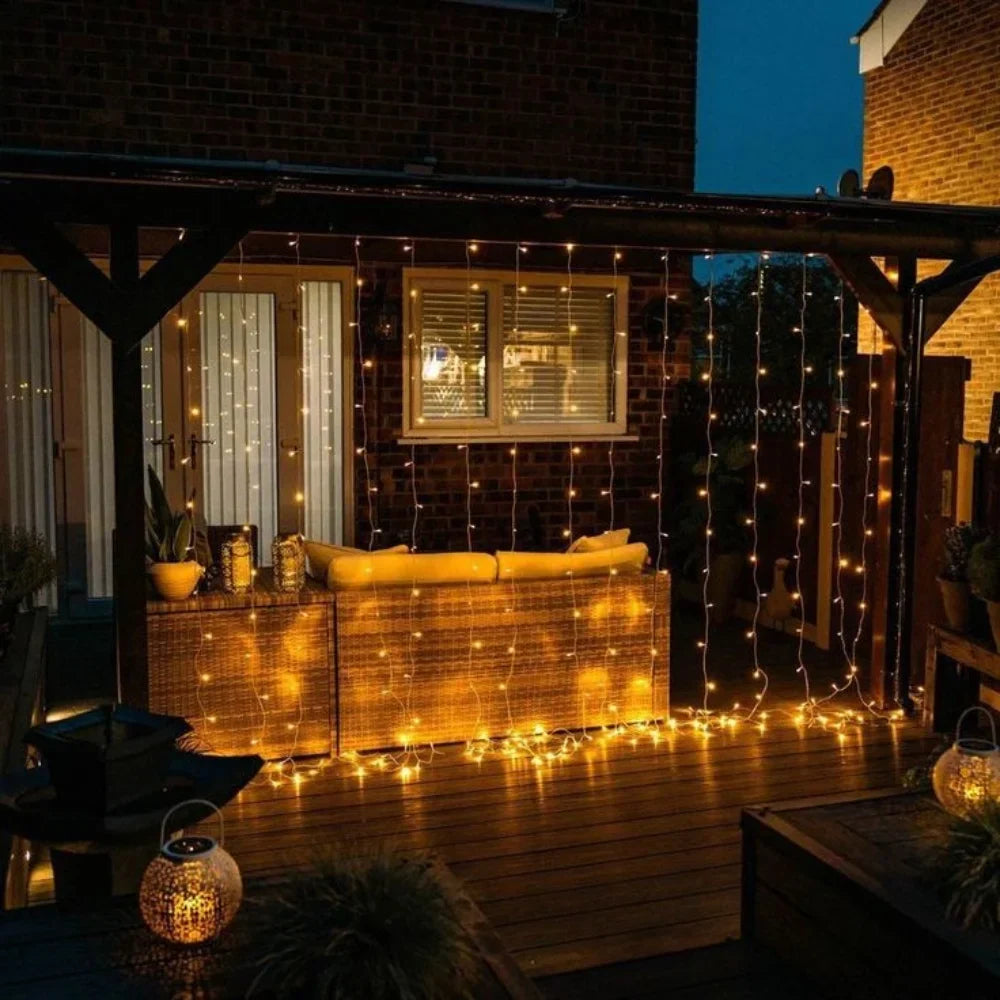 LED String Lights - 8 Modes Warm White Fairy Lights for Indoor & Outdoor Use 6
