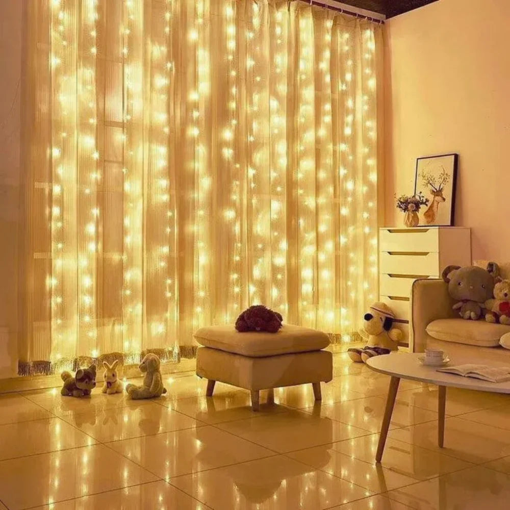 LED String Lights - 8 Modes Warm White Fairy Lights for Indoor & Outdoor Use 7