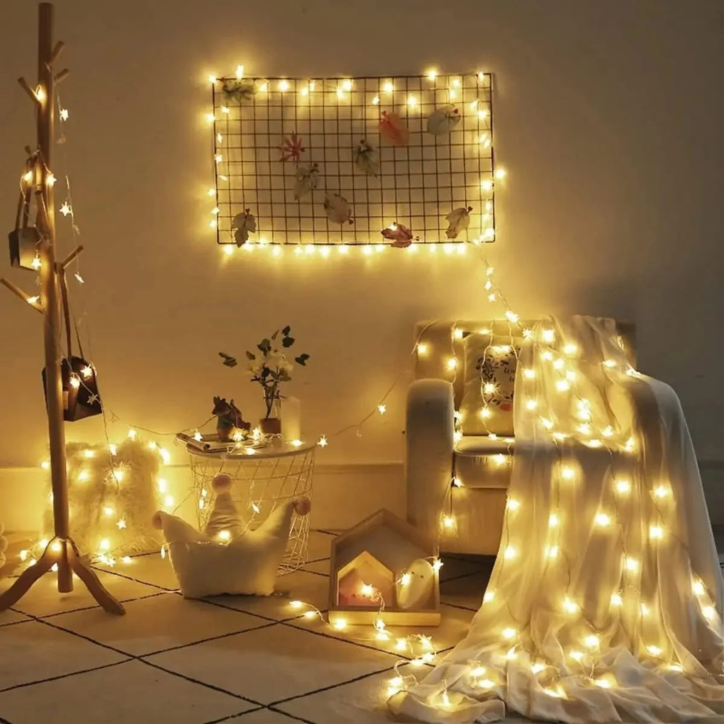 LED String Lights - Warm White & Multicolor for Indoor/Outdoor Use 3