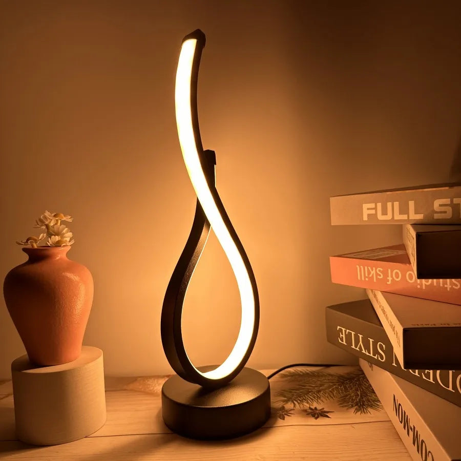 LED Table Lamp - Dimmable Cordless Bedside & Desk Lighting 0