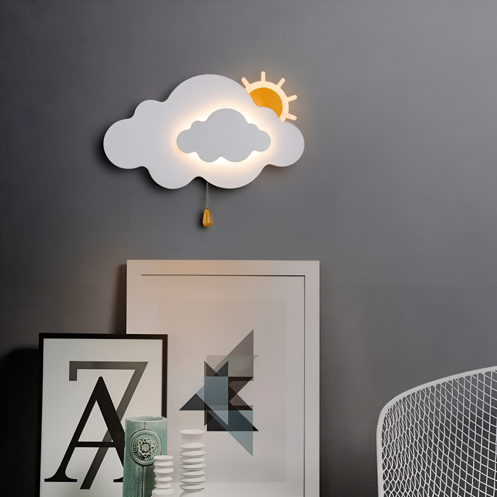 LED Wall Lamp - Soft Cloud & Sunlight Wall Lights for Kids 3