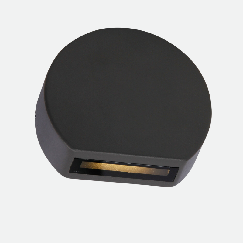 LED Wall Sconce Lighting - Modern Aluminum and Borosilicate Glass Wall Lamp with Warm White Light 0