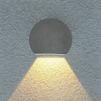 LED Wall Sconce Lighting - Modern Aluminum and Borosilicate Glass Wall Lamp with Warm White Light 2