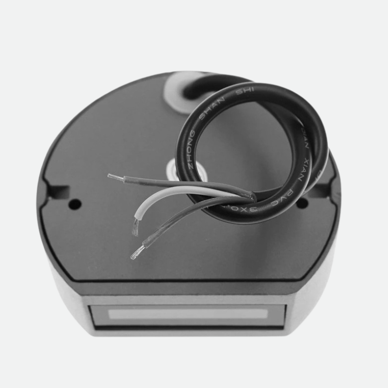 LED Wall Sconce Lighting - Modern Aluminum and Borosilicate Glass Wall Lamp with Warm White Light 6
