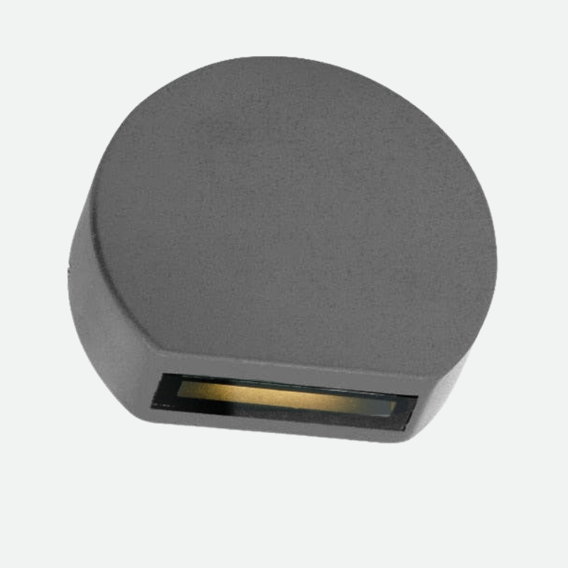 LED Wall Sconce Lighting - Modern Aluminum and Borosilicate Glass Wall Lamp with Warm White Light 7