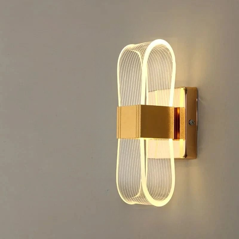 LED Wall Sconce Warm Ambient Lighting for Modern Decor 02