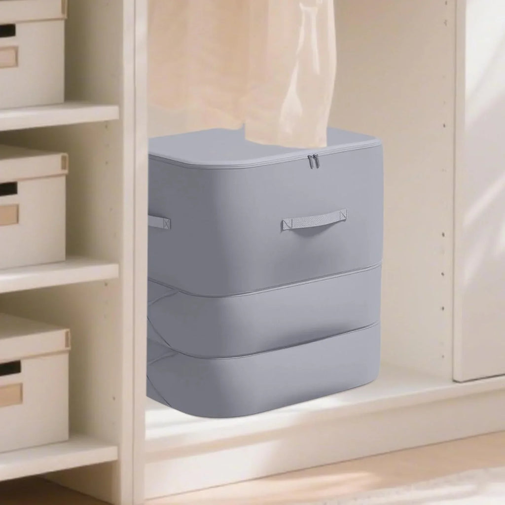 Large Dustproof Duvet Storage Bag Self-Compression-Storage & Organization-Homely Dreams-Cream-Homely Dreams