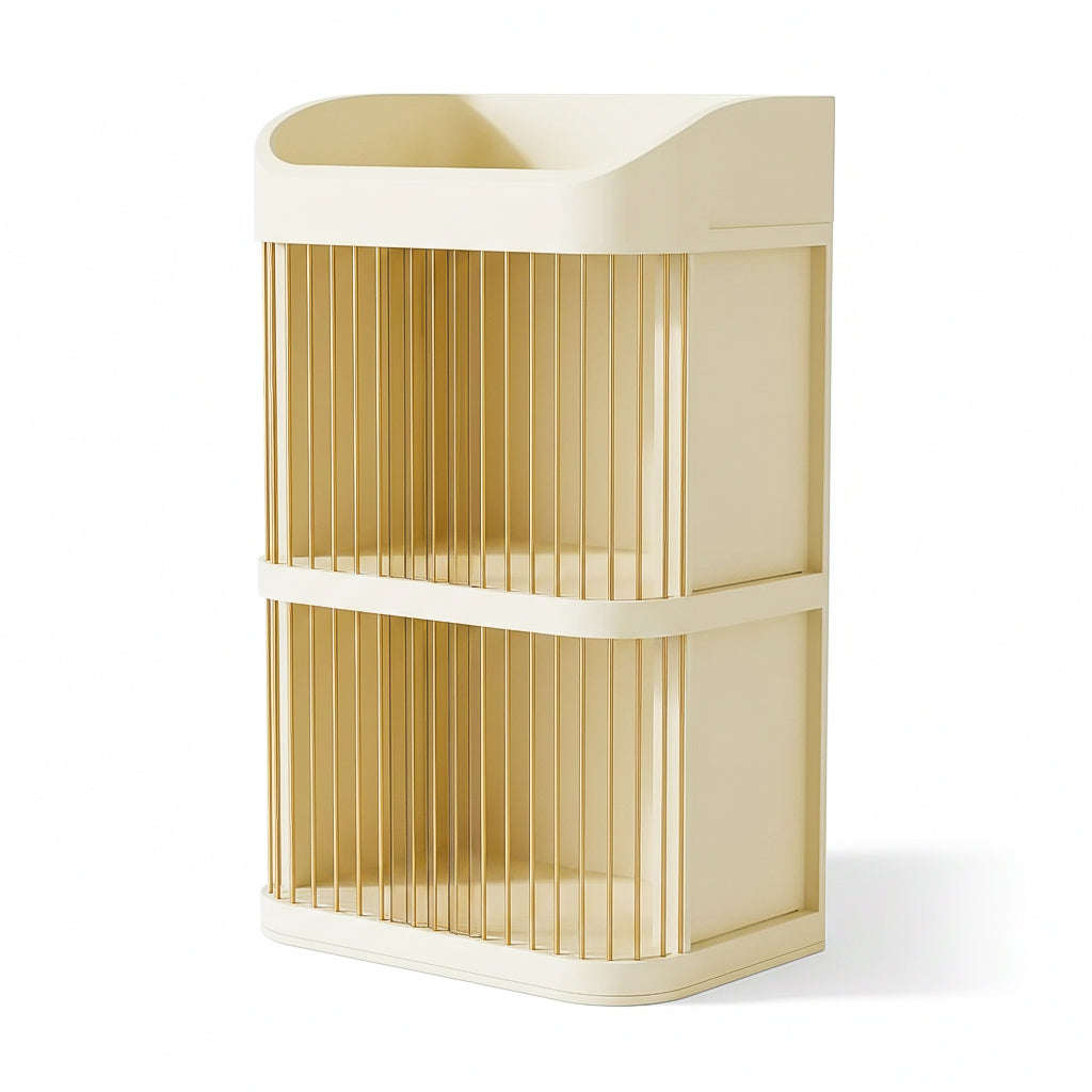 Large Makeup Organizer Box - Spacious Vanity Organizer with Drawer 1