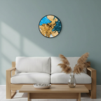Large Modern Wall Clock - Minimalist Design with Quartz Precision 30cm 0