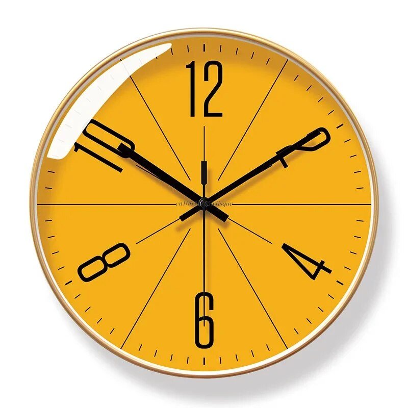 Large Modern Wall Clock - Stylish Kitchen Clock Decor for Any Room 2