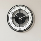 Large Modern Wall Clock Acrylic Quartz Movement  01