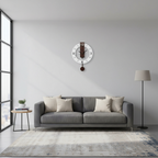 Large Retro Silent Wall Clock - Elegant Design & Peaceful Functionality 3