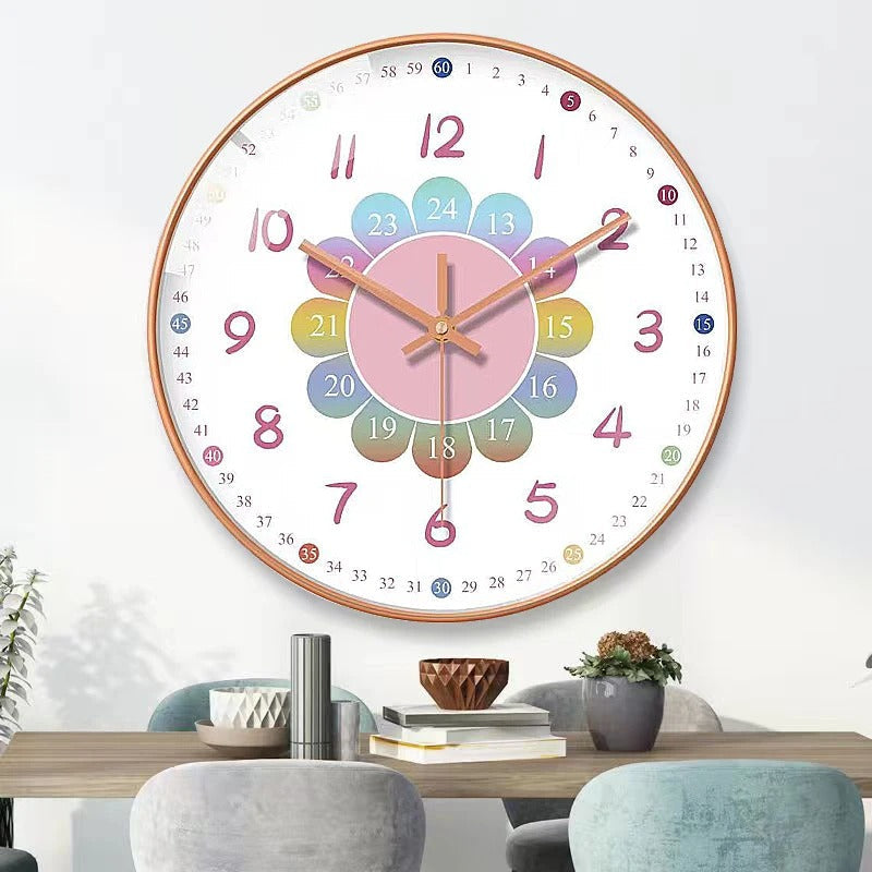 Learning Clock - Engaging Time Teaching Tool for Kids' Rooms 1