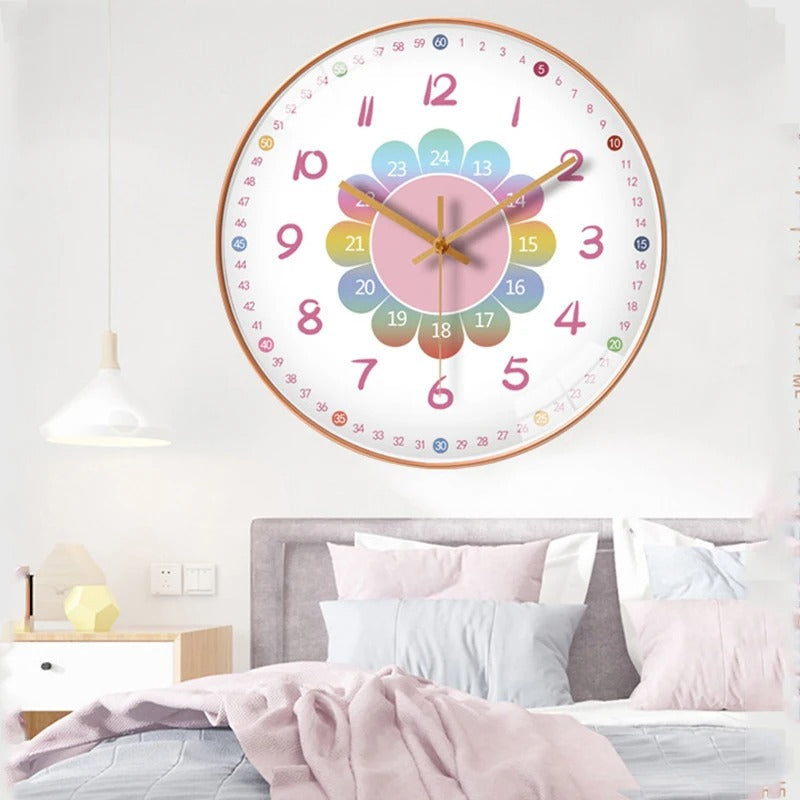 Learning Clock - Engaging Time Teaching Tool for Kids' Rooms 2