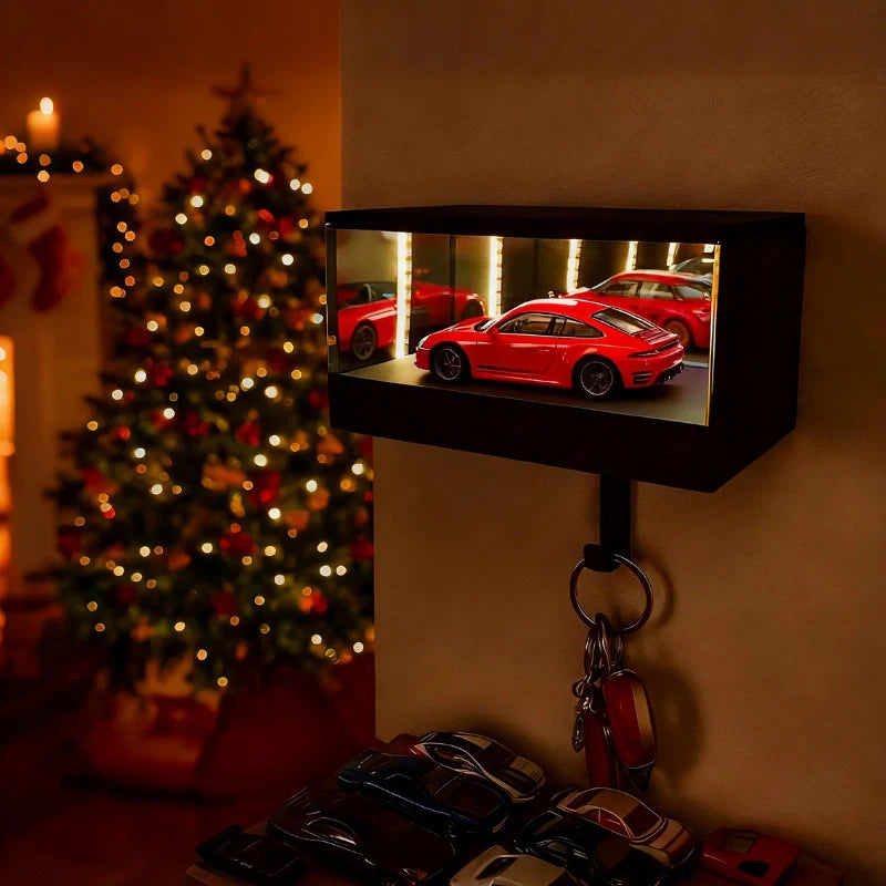 Light-Up Keychain with Motion Sensor & Infinite Mirror Effect 3